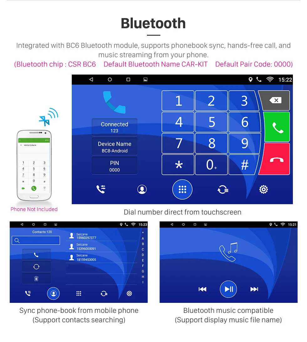 Best 10.1" Car Multimedia Player 2G+16G Android 9.1 Car Radio GPS Navigation 2 Din Quad Core Car MP5 Player Audio Stereo 2
