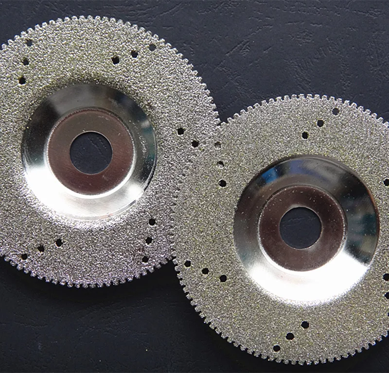 100*16mm Diamond Cutting Blades Tooth Hole Taper Cup Wheel Polishing