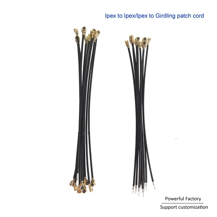 

Customized Ipex to Ipex RF1.13 extension cable 50PCS/batch