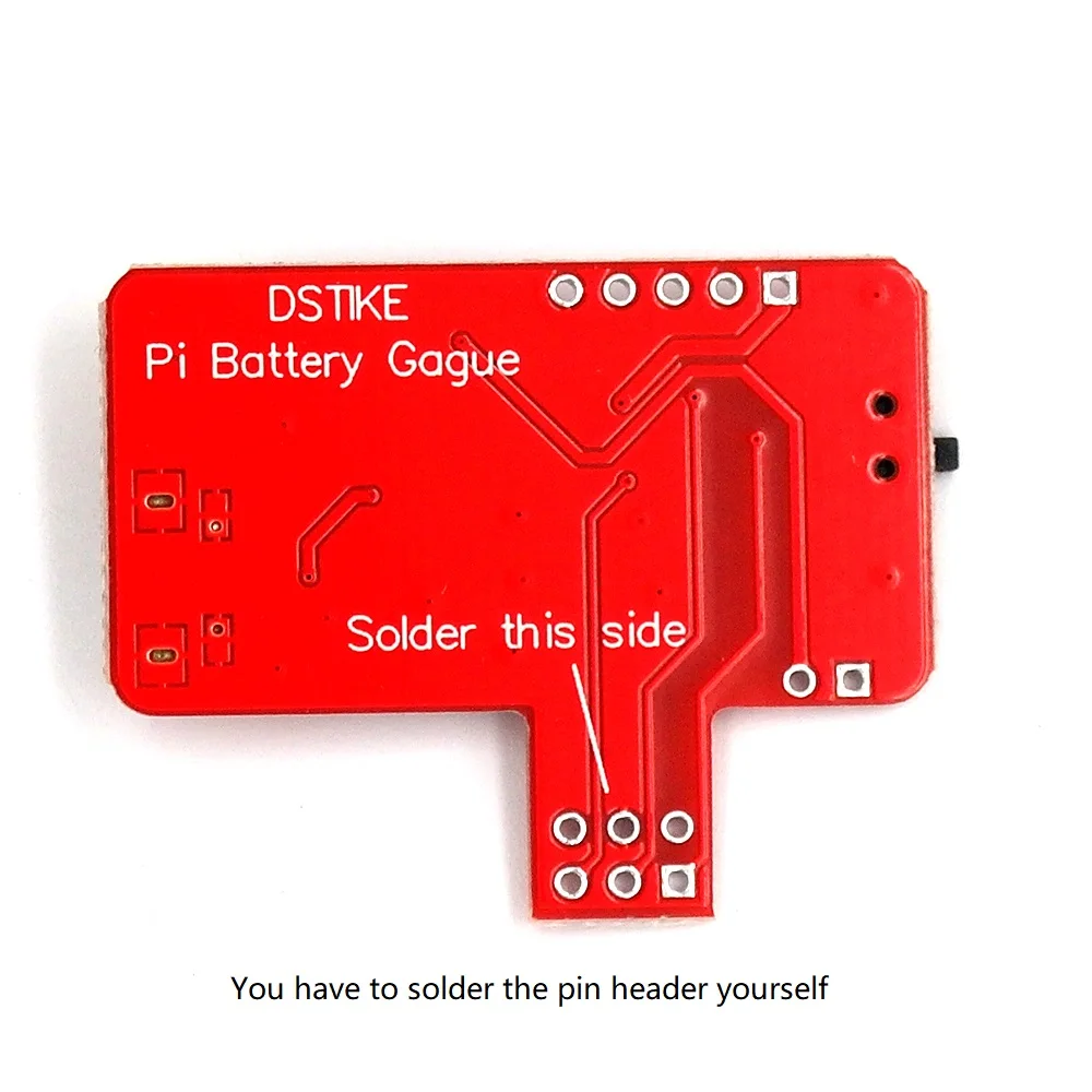 DSTIKE Pi Battery Gauge max17043 IIC Raspberry Pi NodeMCU Arduino compatible UPS