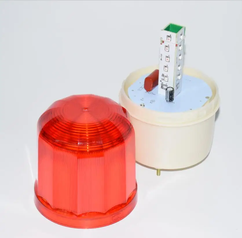 LPSECURITY водонепроницаемый наружный светодиодный маяк красный сигнал тревоги мигание 90 дБ сирена стробоскоп для gsm система домашней сигнализации