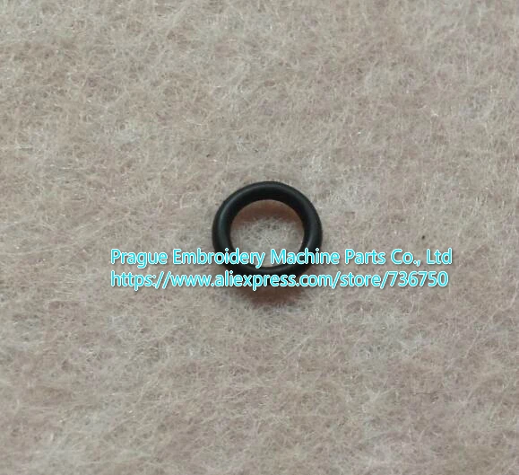 

100pcs Barudan YN Black Rubber Small O Ring KF232130 KF232120 A9014055 (outer 9mm) A9014167 embroidery machine spare parts