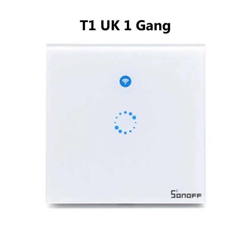 4---ITEAD Sonoff T1 US EU UK Smart WiFi RF  APP  Touch Control Wall Light Switch 1 2 3 Gang Wall Touch Switch Panel Smart Home