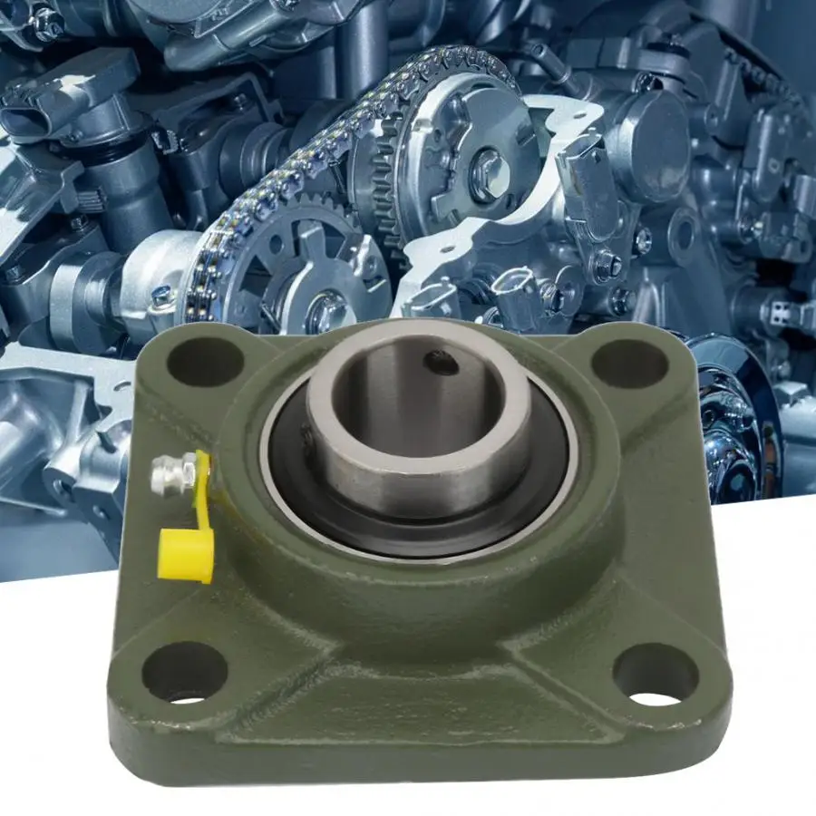 4 Blot Ball Bearing Steels UCF204 UCF205 UCF206 Spherical Roller Mounted Bearings housing pillow block bearing rodamiento|Bearings| - AliExpress