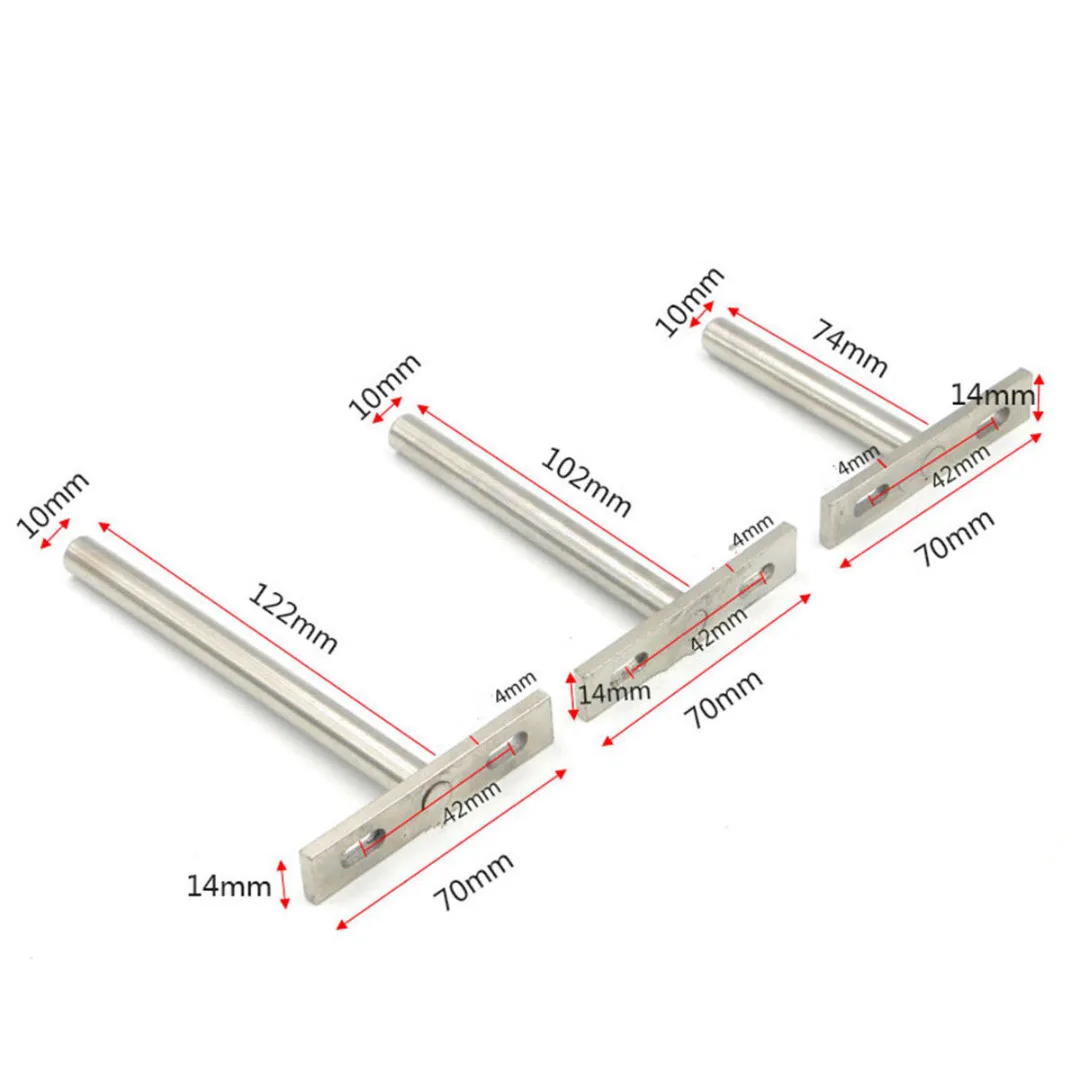 

10Pcs Metal Shelf Bracket Heavy Duty Brackets Hidden Floating Wall Shelf Support Brackets for Home Metal Support Brackets