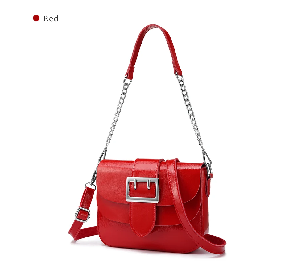 REALER женская сумка-мессенджер, кожаные сумки для женщин, модные сумки через плечо с цепочкой, женские сумки-тоуты высокого качества, кошельки