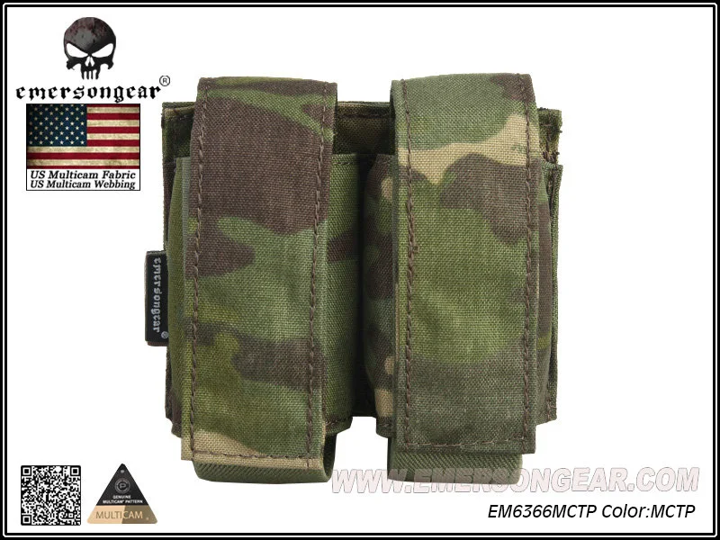 Emersongear LBT Стиль 40 мм двойная сумка Боевая облегченная модульная система переноски