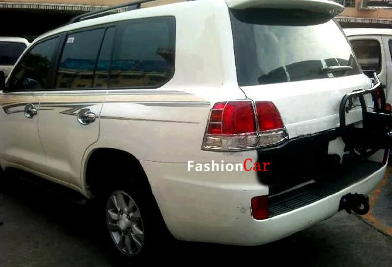 

Rear Tail Light Cover trim 4pcs For Toyota Land Cruiser LC200 2008 2009 2010 2011 car styling