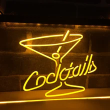 LB522-светодиодный неоновый светильник для бара, вина, коктейлей