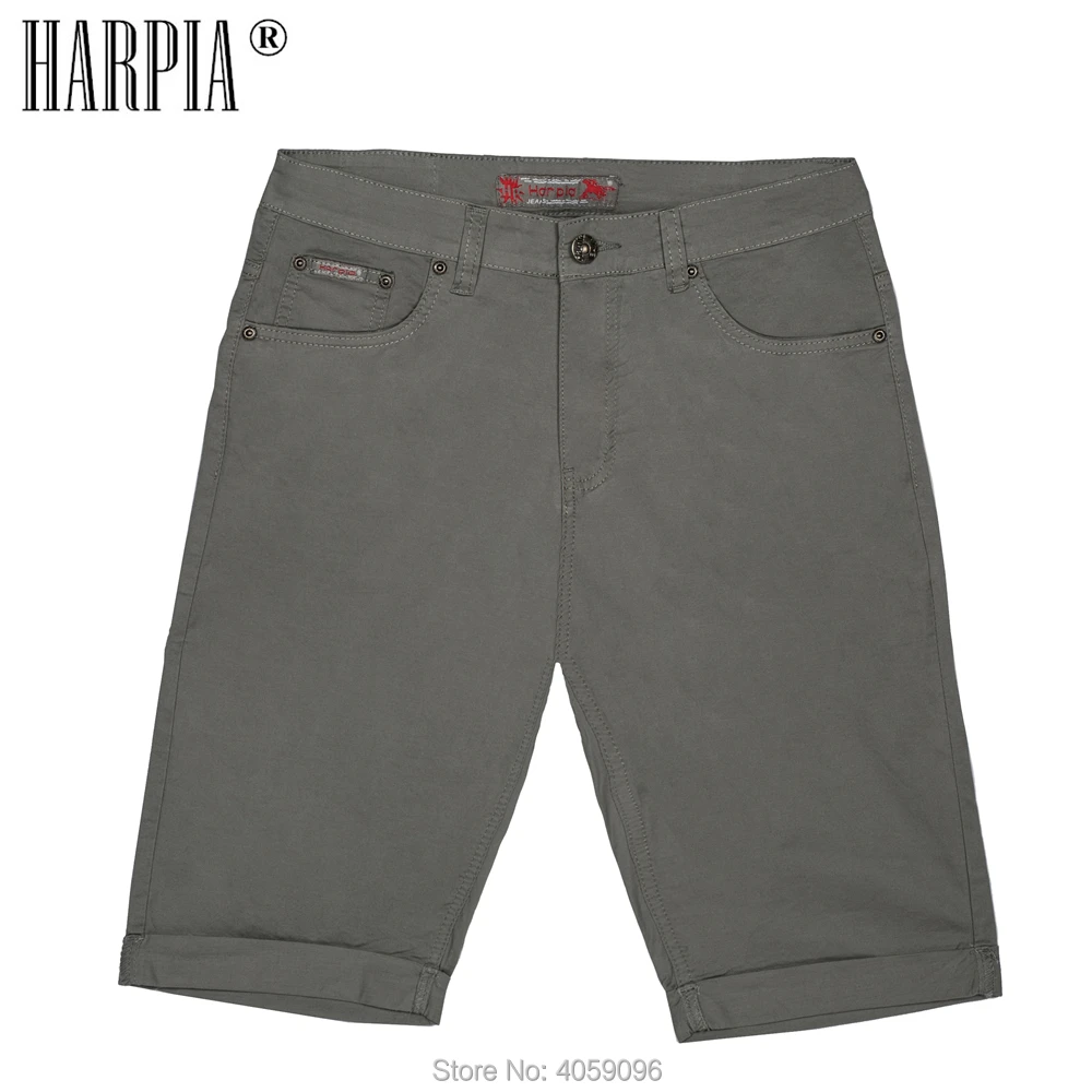 Бренд Harpia,, мужские шорты-бермуды, мужские Модные шорты, армейский зеленый цвет, повседневные хлопковые короткие штаны для мужчин, s размера плюс, бриджи, мужские капри