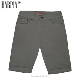 Harpia Популярный бренд бермуды мужской шорты Для мужчин модные шорты Армейский зеленый Повседневное хлопковые короткие штаны Для мужчин s Plus
