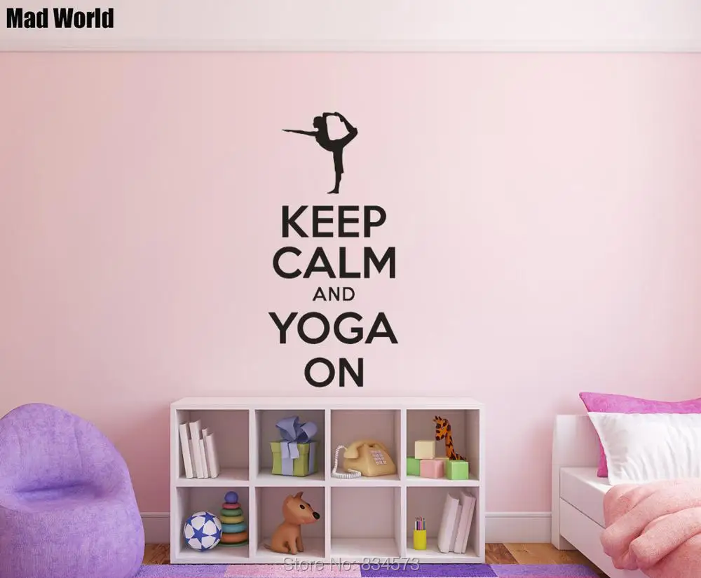 Keep Calm And Yoga On Workout Motivational 56 118h 47 99h  37 78h 4