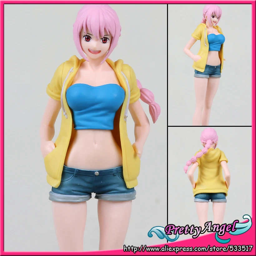 Японские Оригинальные фигурки героев аниме Banpresto Jeans Freak vol.10 One Piece Rebecca (желтое