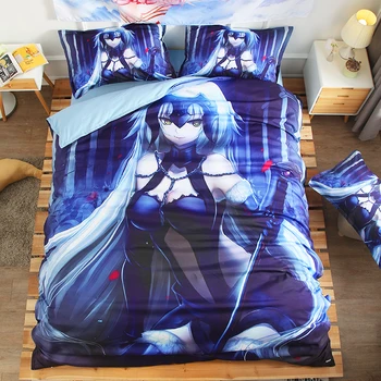

3D Anime Science Fiction girl Theme Bedding Set High-definition Print Quilt Cover for RU and AU and EU and US Size duvet cover