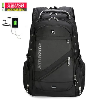 

men travel waterproof laptop usb backpack Waterproof red cross 17 inch laptop Backpack Laptop Backpack Sac A Dos Men Backpack