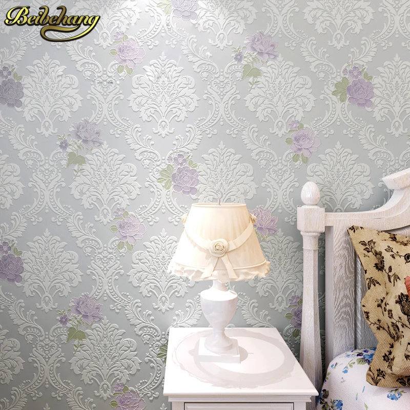 Beibehang Modern Luxury 3d Wallpaper Roll For Wall Paper Flower Papel De Parede Tapete For