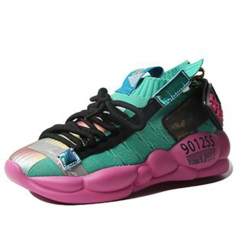 

Women's Sneakers European Women's Shoes Spring New Floral Printed Women Ins Tide Flat Shoes Sports Shoes 2#15D50