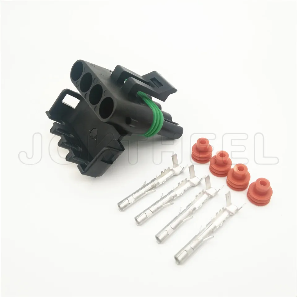 1 20 комплектов в комплекте 12010974 12015797 delphi 2 5 серия 4 pin мужской женский Погодный