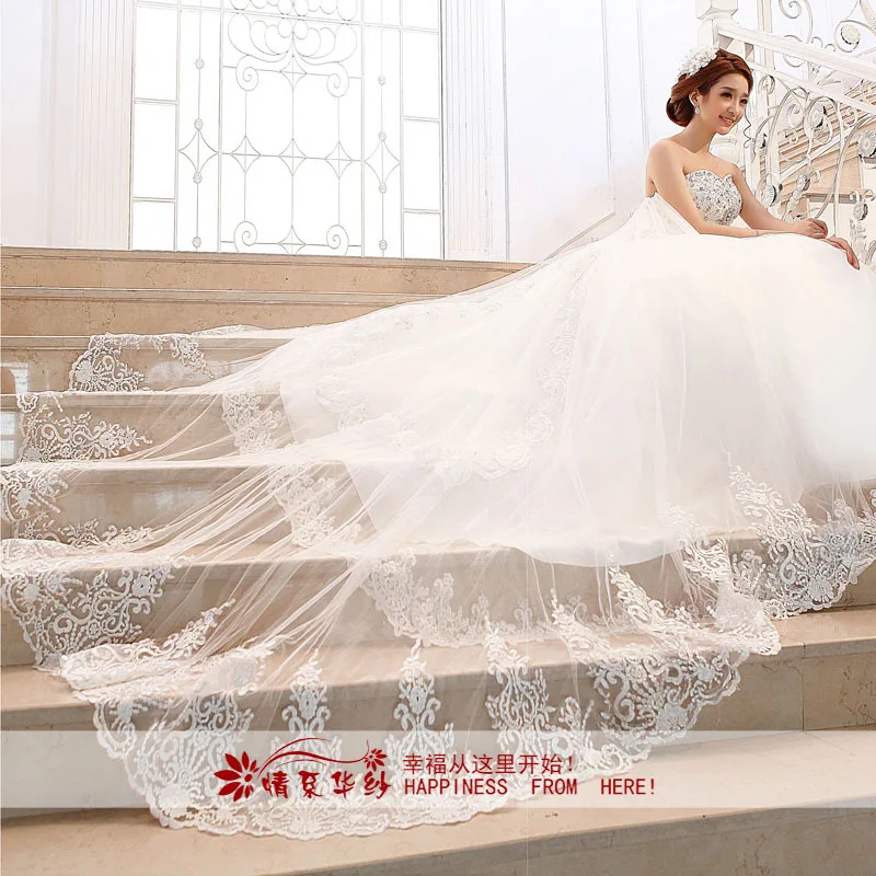 Роскошное длинное свадебное платье принцессы, украшенное стразами, vestido de noiva princesa