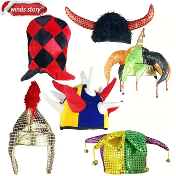 

Halloween Hat Fancy Dress Party Costume Cap Party Decor for Kids Adult Dress Up Party Halloween Costume Head Accessory TOP Hat