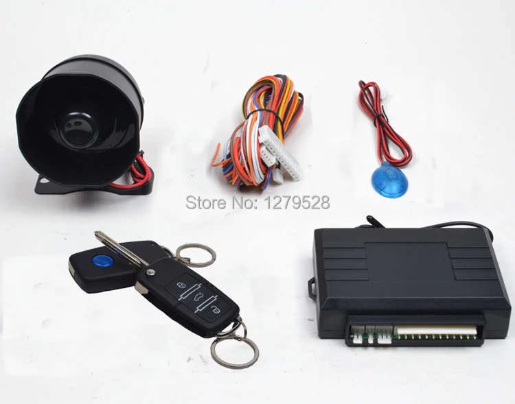 mazda 3 car alarm system with key billet remote control wholesale