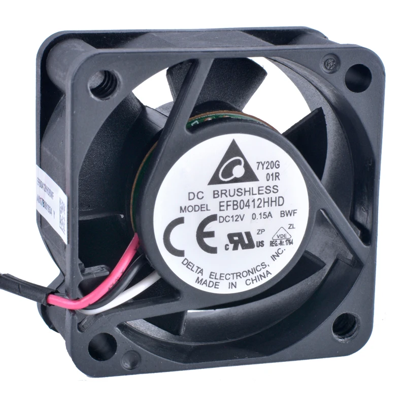 EFB0412HHD 4020 4 см 40 мм вентилятор 40x40x20 12V 0.15A двойной шариковый подшипник H3C 3600 5600