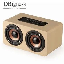 Dbigness Bluetooth динамик портативный Bluetooth Колонка беспроводной Саундбар картон мини сабвуфер поддержка TF AUX Громкая связь вызова