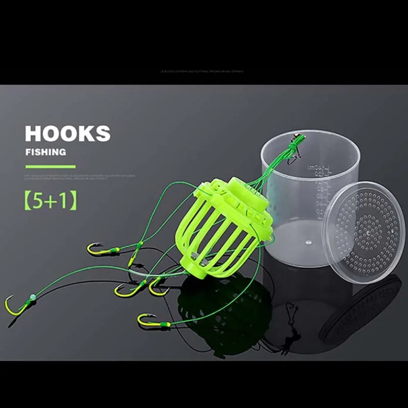 New Monsters Strong Carbon Steel Plastics Carp Spherical Explosion Hooks Tool Explosion hook Fishing Tackle Sea Box Hook im