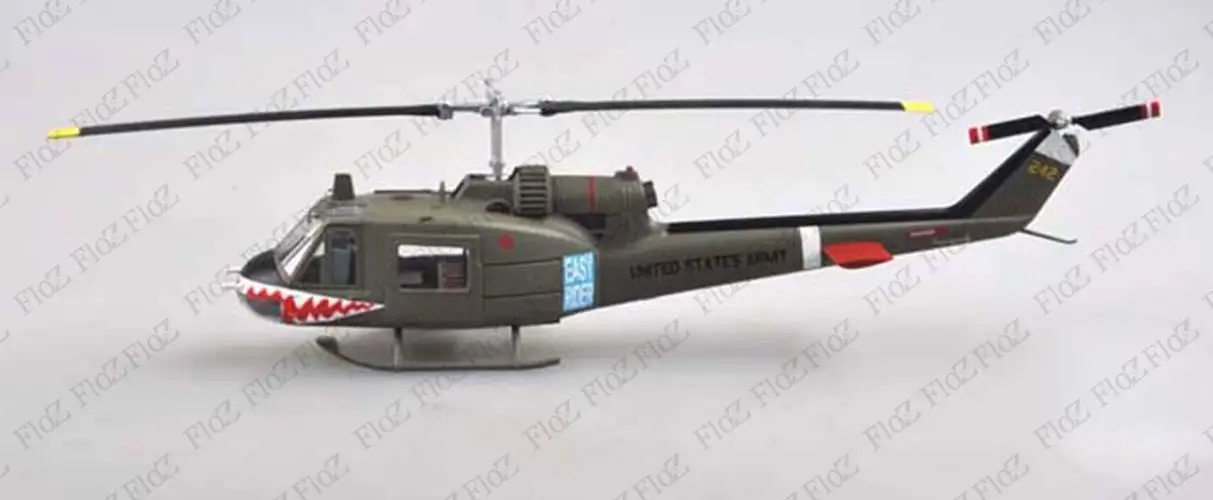 UH 1 Iroquois Huey легкий наездник в виде пасти акулы готовой 1/48 easy Model вертолет| |