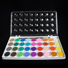 36 цветов однотонные гуашь Краски в различных расцветках с применением усовершенствованных биотехнологий акварельные краски, художественные принадлежности в чехол для детей Краски ing посуда Краски ing материалов