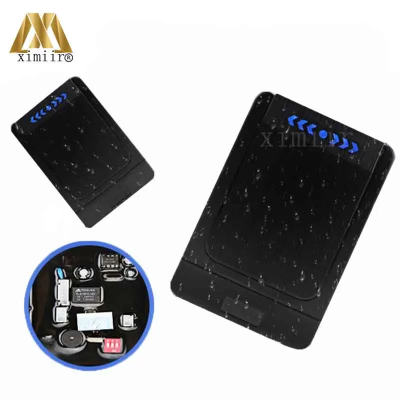 

4pcs/lot 125KHZ RFID Card Reader IP65 Waterproof EM Card Reader Wiegand26 Proximity ID Card Reader For Access Control System N25