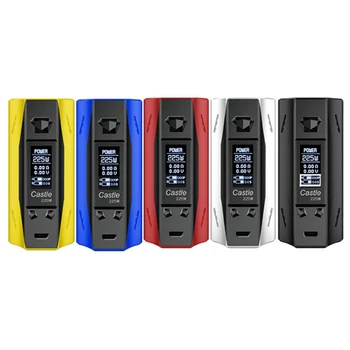 

Hot Original ATVS Vape Box MOD Max 225W Castle Smart TC 18650 Battery For 510 Tank E-Cigarette Box Mod