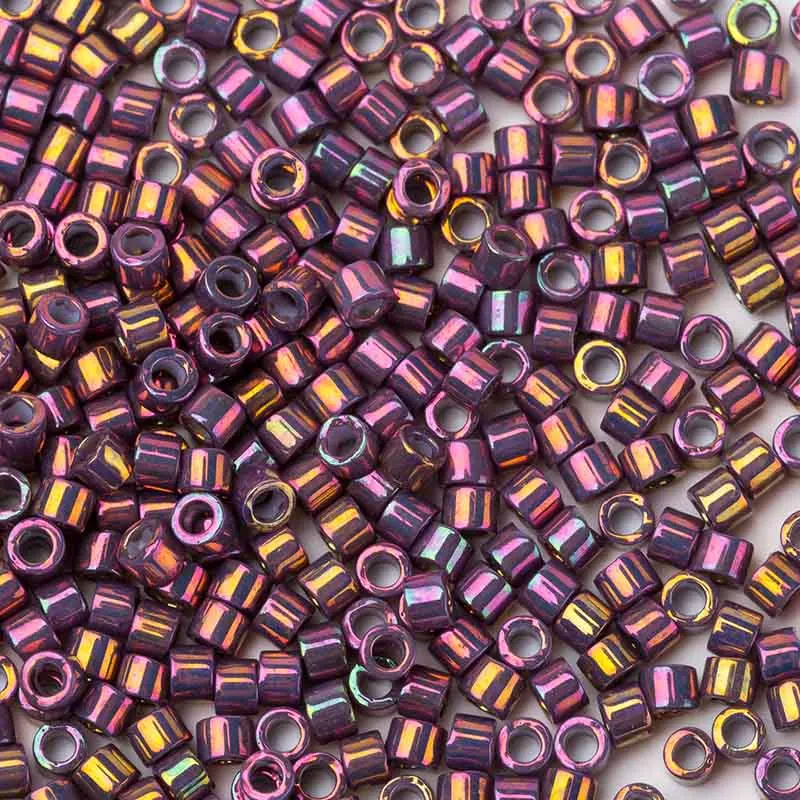 DB1014 (3)Taidian 35grams 110 Miyuki Glass Beads Metallic Rhubarb Gold Luster DB1016 Beaded Necklace Making Accessories