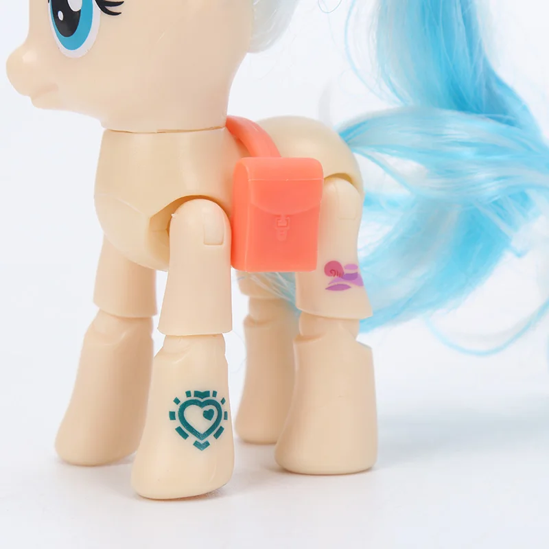 Игрушки My Little Pony Cutie Mark Magic Miss Pommel Rainbow Dash Twilight Sparkle ПВХ Фигурки Коллекционная модель игрушки куклы