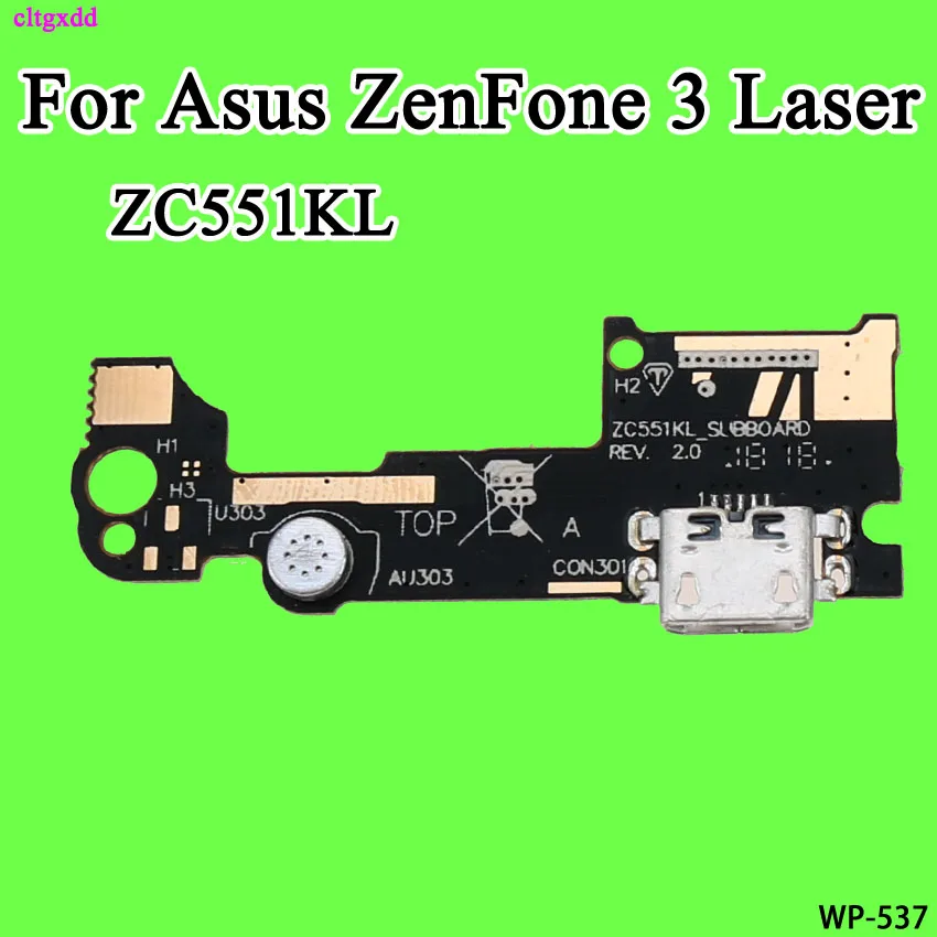 Запасные части для Asus Zenfone 3 Laser ZC551KL док-разъем Micro USB зарядный порт гибкий кабель
