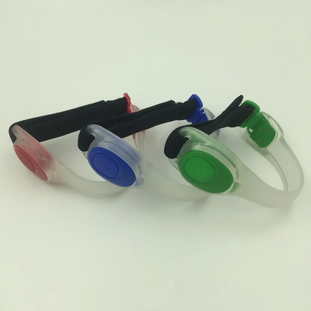 LED Reflective Safety Emergency Lamp Belt Arm Strap Light Silicone