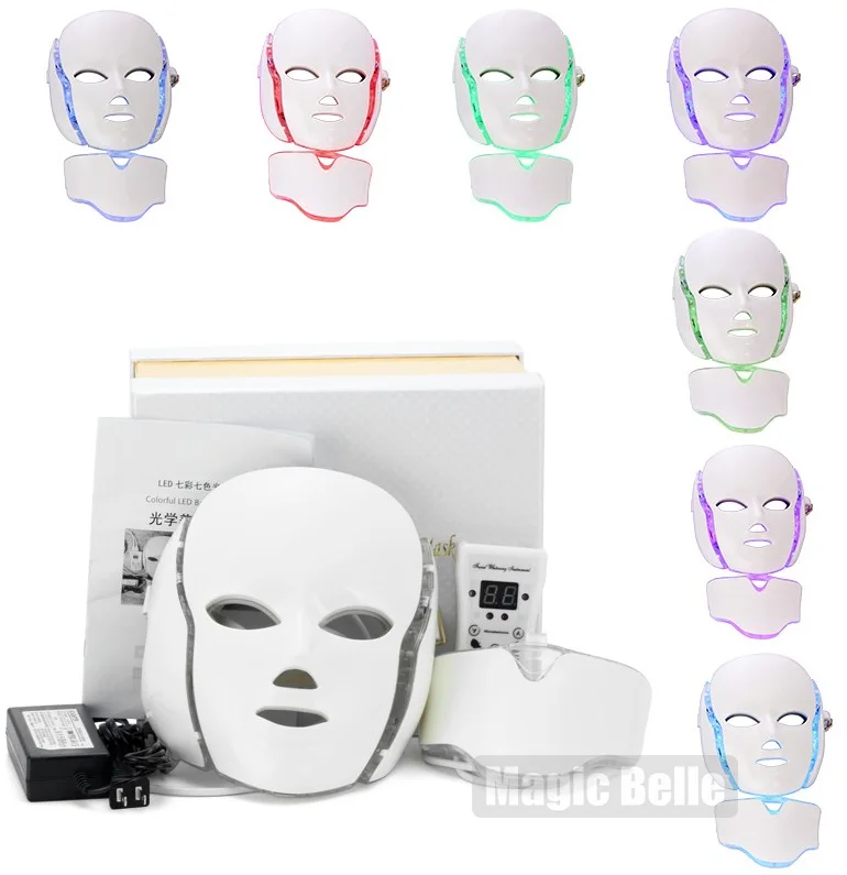 

LED Facial Mask/7 Colors LED Face Mask/Facial PDT LED Mask