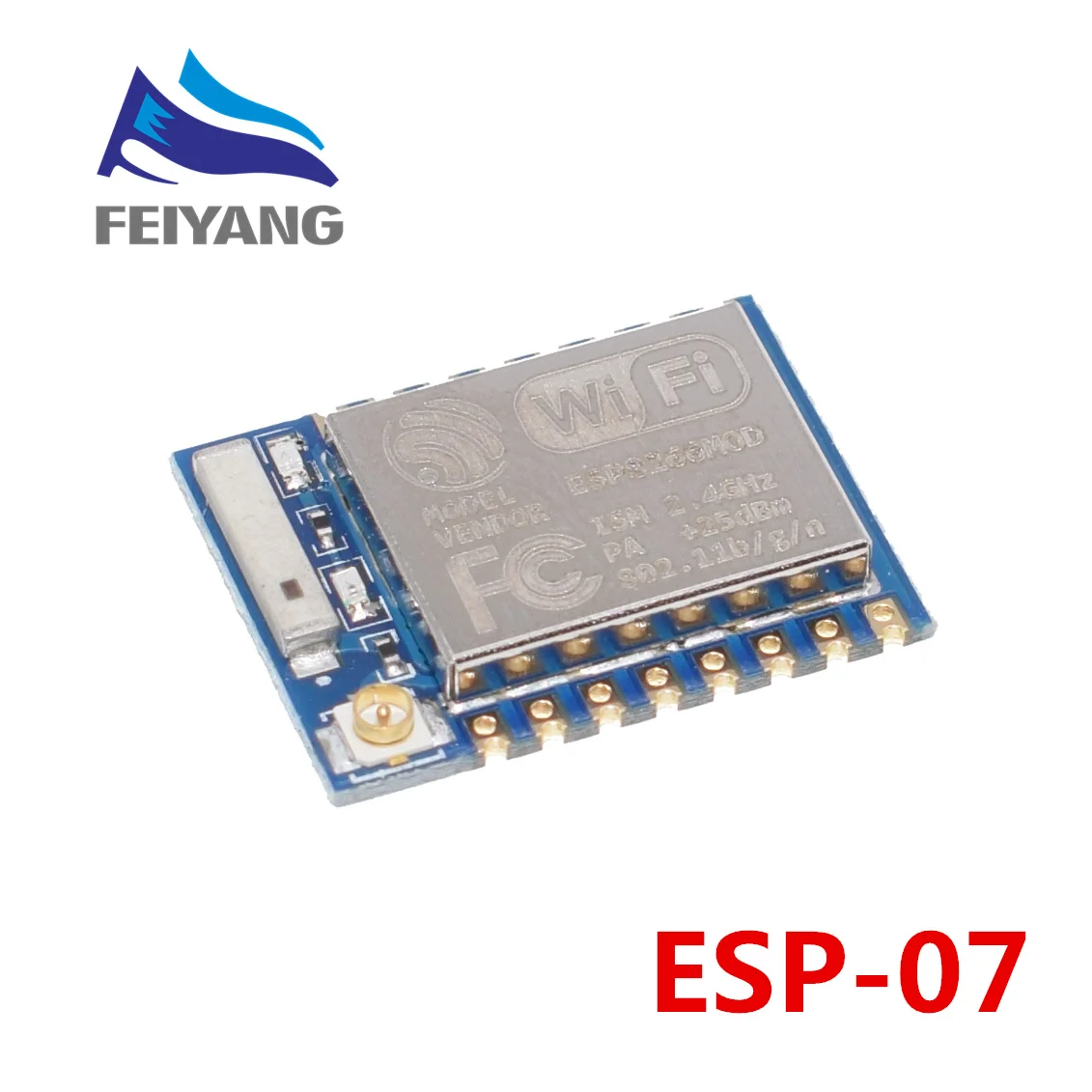 10 шт. ESP8266 ESP-01 ESP-01S ESP-07 ESP-12 ESP-12E ESP-12F серийный WI-FI беспроводной модульный беспроводной приемник - Цвет: ESP-07