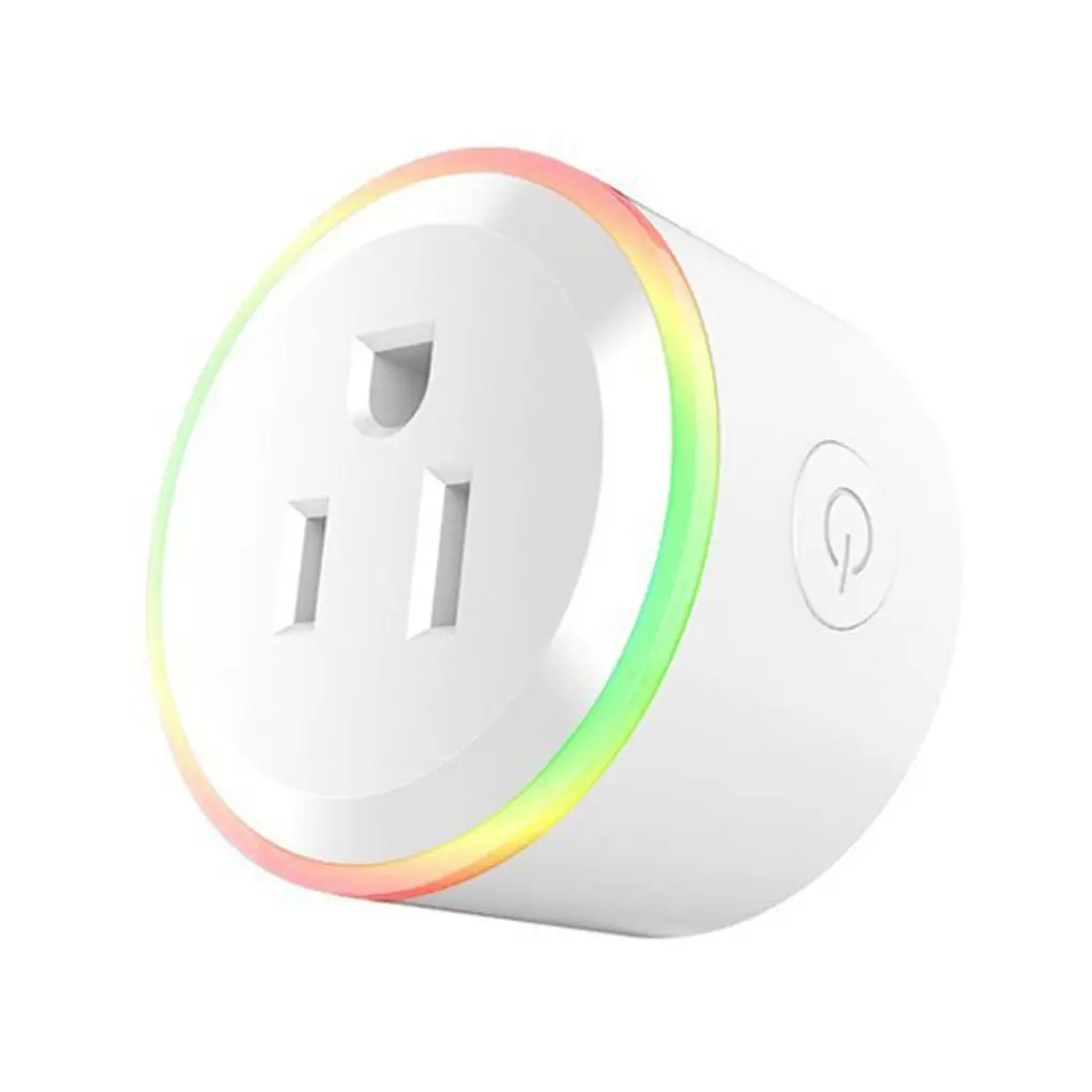 

2019 NEW Mini Socket Night Light Wifi Wireless Timer Plug US Outlet Socket WIFI App Control US Plug