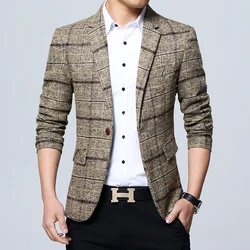 Men's Blazer Suit 2020 Spring Autumn Male Business Suit Coat Men Wedding Blazer Slim Fit Coat Top Men's Blazer Suit 2020 Spring Autumn Male Business Suit Coat Men Wedding Blazer Slim Fit Coat Top