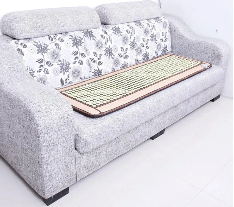 50*150 см нефритовый диван подушки, tomalene Германий камень дальнего инфракрасного электрическое Отопление Здоровья массаж матрас Длинные