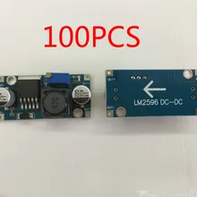 100 шт. LM2596 LM2596S DC-DC Регулируемый понижающий Питание Модуль Регулируемый Напряжение регулятор 3A