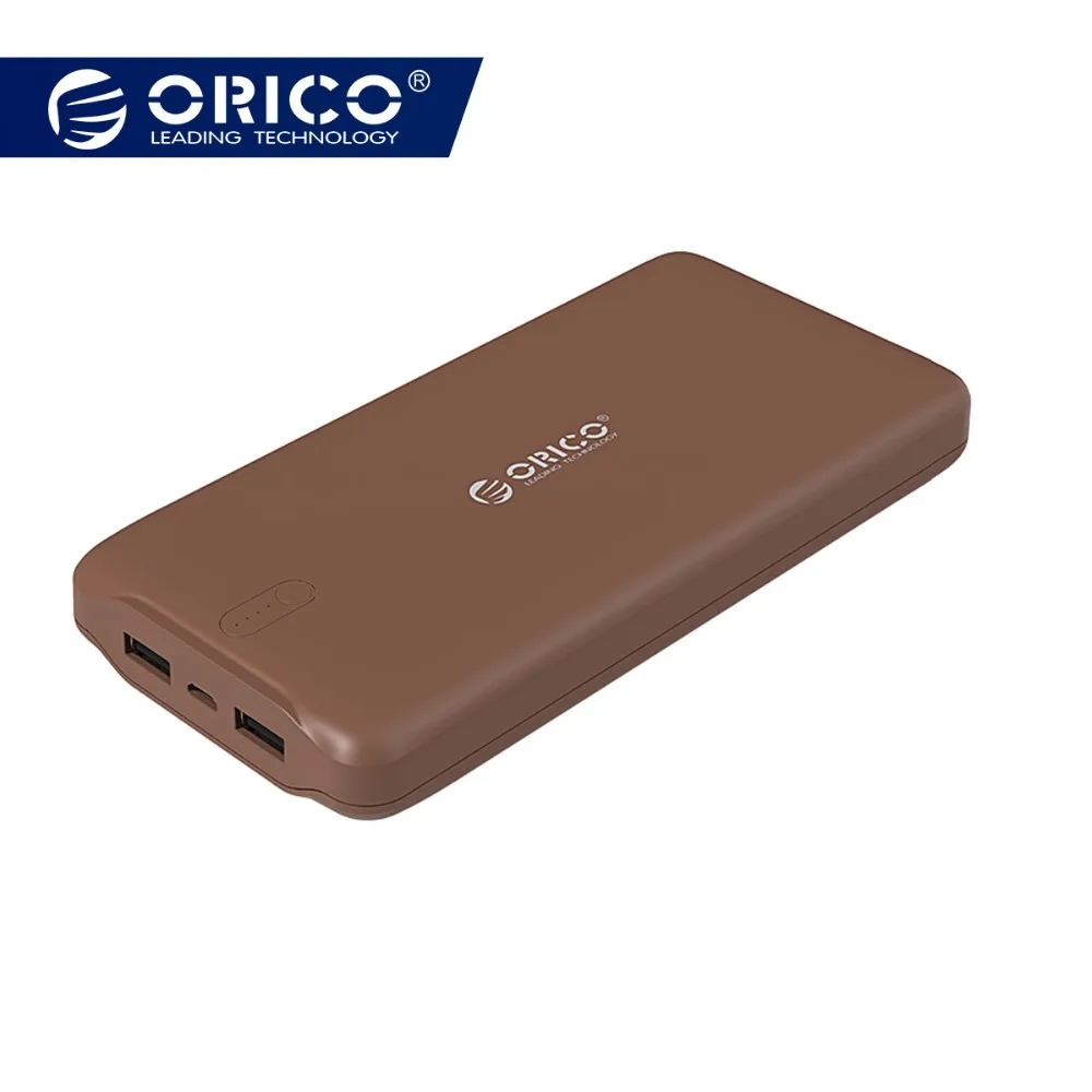 ORICO 20000mAh Power Bank Portable Charger Dual USB Powerbank External Battery Pack ORICO 20000mAh Power Bank Portable Charger Dual USB Powerbank External Battery Pack