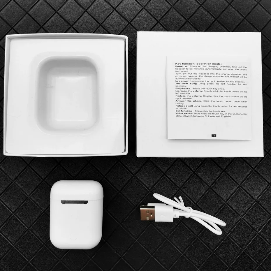 i12 TWS 5.0 Bluetooth HIFI Wireless Earphone Headphones Ture Wireless Headset Earbuds With Mic Auriculares bluetooth inalambrico (6)