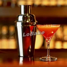 500 мл Высокое качество нержавеющая сталь Коктейльные Вечерние шейкер для смешивания коктейля набор для коктейлей для Бар инструменты и оборудование