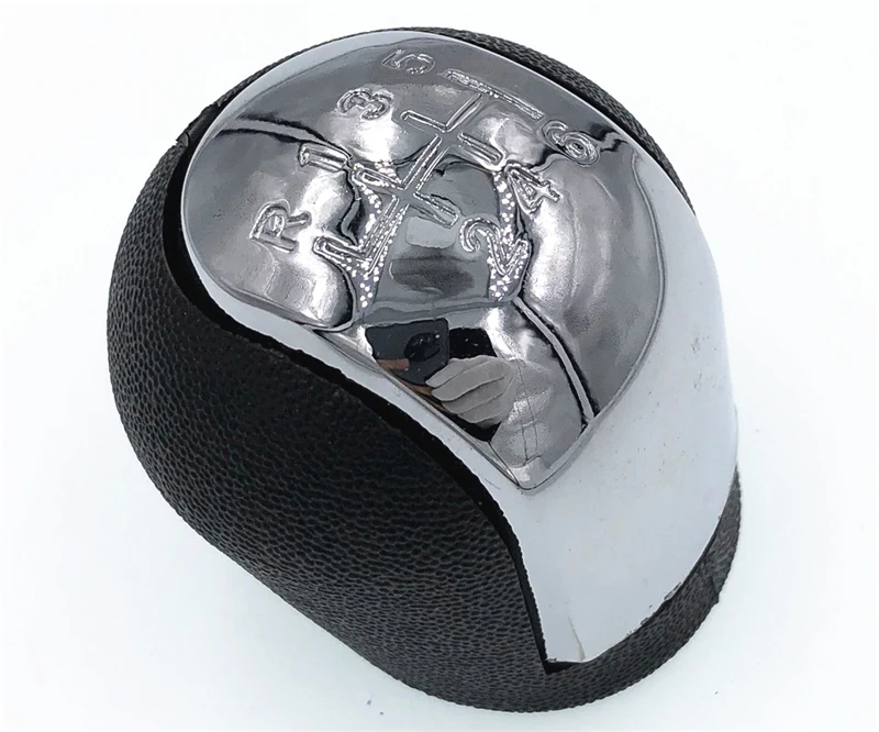 

Chromed 6 Speed MT Gear Shift Knob For OPEL VECTRA C SIGNUM 2002-2005 Shifter Lever Stick Headball Replacement