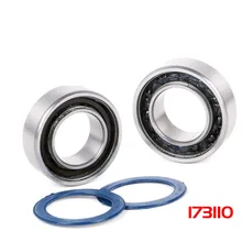 

FreeSport 2Pcs High Speed Bicycle Hybrid Ceramic Bearings 163110/173110 Black Ceramic Beads Bearings Profession Bike Accessories