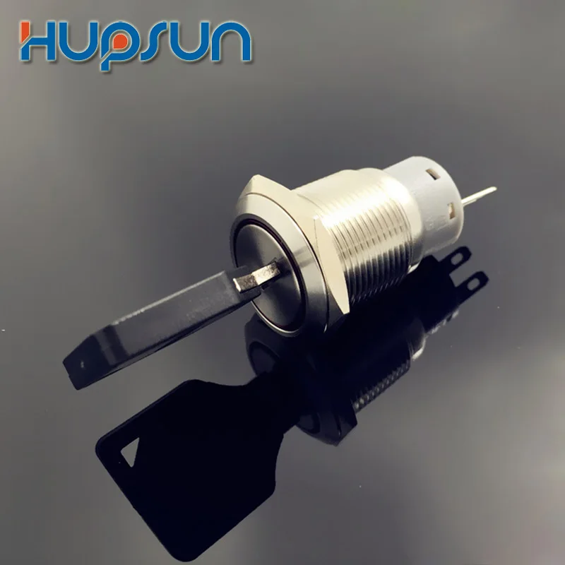 

3pc waterproof stainless steel 2 gear 6 foot 19mm key select switch key knob switch key lock selector selection switch