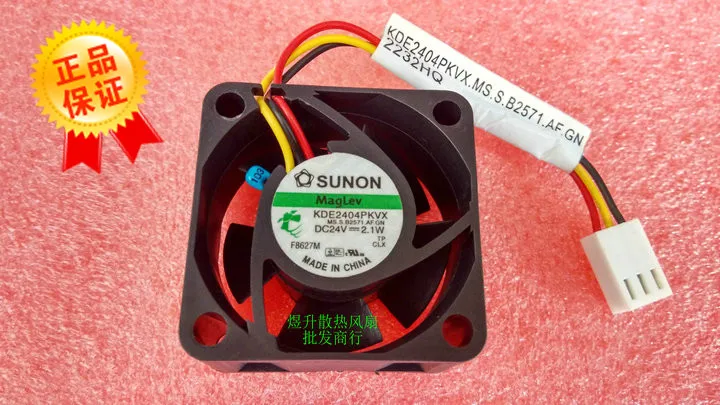 SUNON 4020 KDE2404PKVX DC24V 2 1 Watt 4 CM Intelligente 