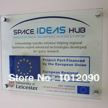 Реклама акриловых знаков прозрачная акриловая настольная табличка печать знаков акриловый рекламируемый Настольный дисплей